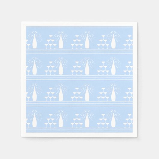 Serviette En Papier Bravo Silhouette (Devant)