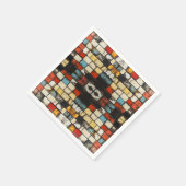 Serviette En Papier Brick wall (Coin)