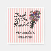 Serviette En Papier Bridal Shower  (Devant)