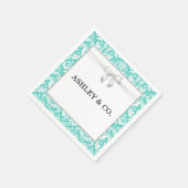 Serviette en papier Bride & Co. - Sur mesure (Coin)