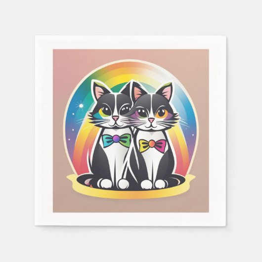 SERVIETTE EN PAPIER BRIDE ET GROS (Devant)