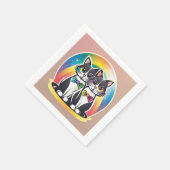 SERVIETTE EN PAPIER BRIDE ET GROS (Coin)