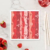 Serviette En Papier Bries Zodiac Stripes (En situation)