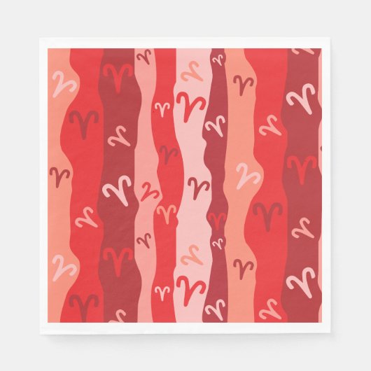 Serviette En Papier Bries Zodiac Stripes (Devant)