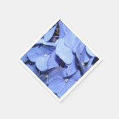Serviette En Papier Bright Blue Hydrangea Standard Cocktail serviettes (Coin)