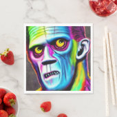 Serviette En Papier Bright Frankenstein (En situation)