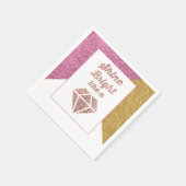 Serviette En Papier Briller comme des serviettes de toilette Diamond P (Coin)