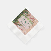 Serviette En Papier Briques peintes Green Ivy Mariage Cocktail Serviet (Coin)