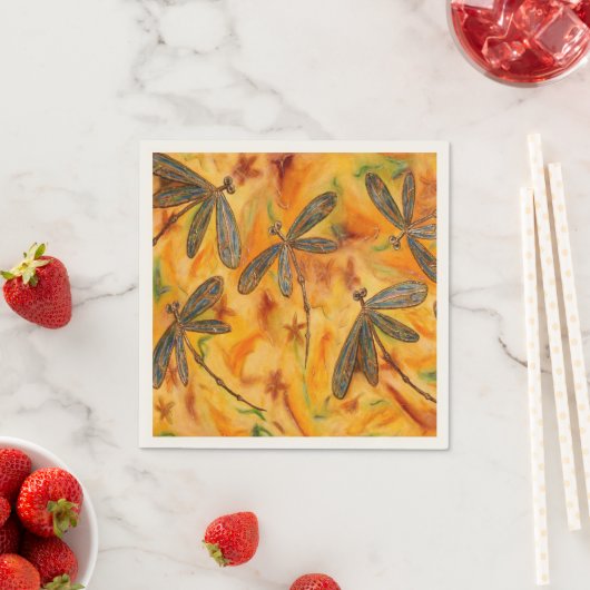 Serviette En Papier Brise chaude Flit Dragonfly (En situation)