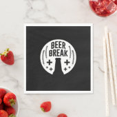 Serviette En Papier Brise de bière (En situation)