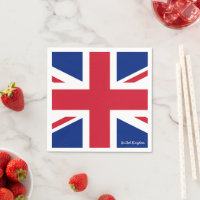 British Flag Napkins, Royaume-Uni /union jack