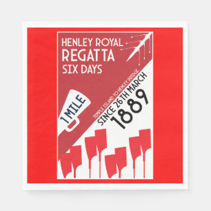 Serviette En Papier British River Thames Regatta