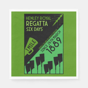 Serviette En Papier British River Thames Regatta