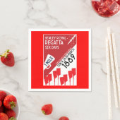 Serviette En Papier British River Thames Regatta (En situation)