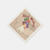 Serviette En Papier Brittany Pirate (Coin)