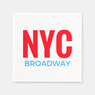 Serviette En Papier Broadway