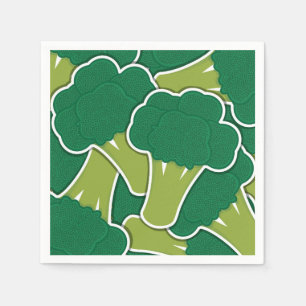Serviette En Papier Brocoli