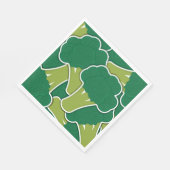 Serviette En Papier Brocoli (Coin)