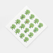 Serviette En Papier brocoli (Coin)