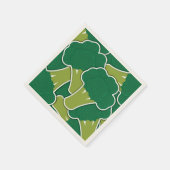 Serviette En Papier Brocoli (Coin)