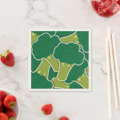 Serviette En Papier Brocoli (En situation)