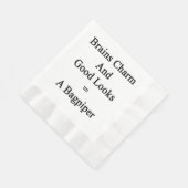 Serviette En Papier Bronzage Charme Et Bons Regards = Un Bagpiper (Coin)