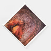 Serviette En Papier Bronze de cuivre Agate minéral Gemstone (Coin)