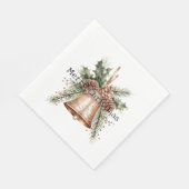 Serviette En Papier Bronze d'or blanc (Coin)