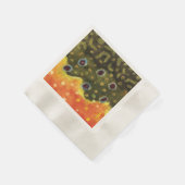 Serviette En Papier Brook Trout (Coin)