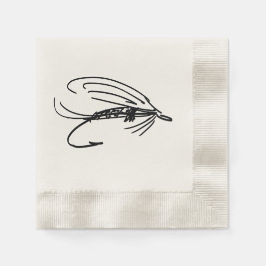 Serviette En Papier Brook Trout Scales Photographie (Devant)