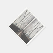Serviette En Papier Brooklyn Bridge, New York (Coin)