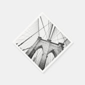 Serviette En Papier Brooklyn Bridge, New York (Coin)