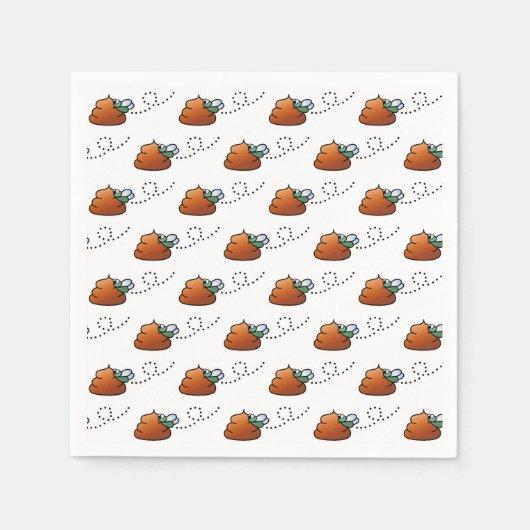 Serviette En Papier Brootsch le PooPoo (Devant)