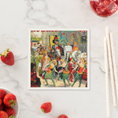 Serviette En Papier Bros à anneaux : Jeanne d'Arc (En situation)