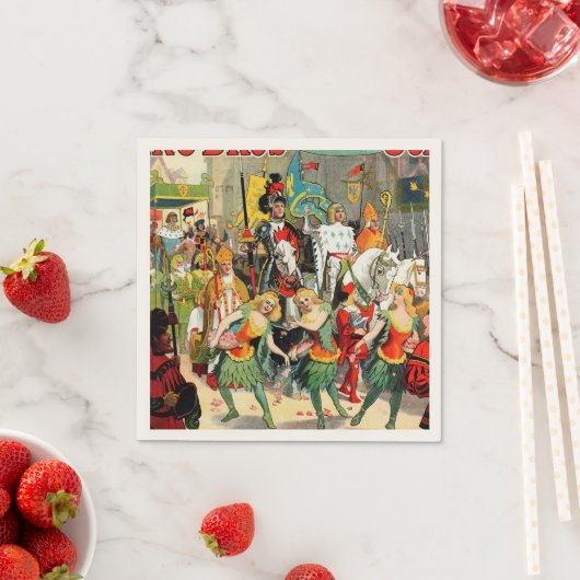 Serviette En Papier Bros à anneaux : Jeanne d'Arc (En situation)