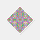 Serviette En Papier Brouillard de fleurs (Coin)