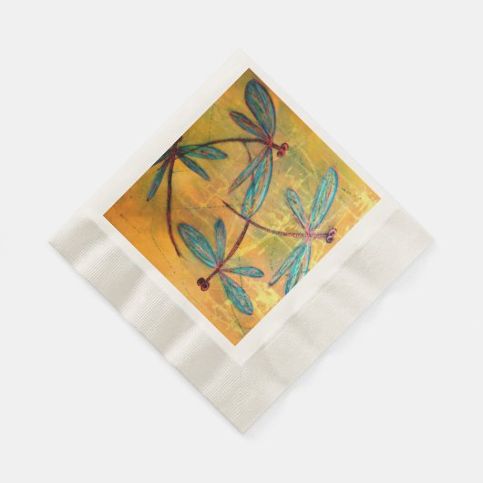 Serviette En Papier Brouillard de libellule (Coin)