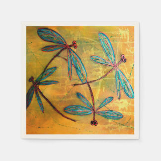 Serviette En Papier Brouillard de libellule
