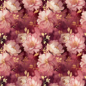 Serviette En Papier Brousset Bourgogne et Mariage Boho Or en tissu