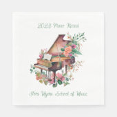 Serviette En Papier Brown Baby Grand Piano Considérant (Devant)