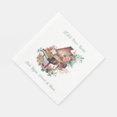 Serviette En Papier Brown Baby Grand Piano Considérant (Coin)