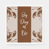 Serviette En Papier Brown classique (Devant)