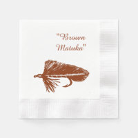 Brown Matuka, pêche à la mouche, art de liage à la