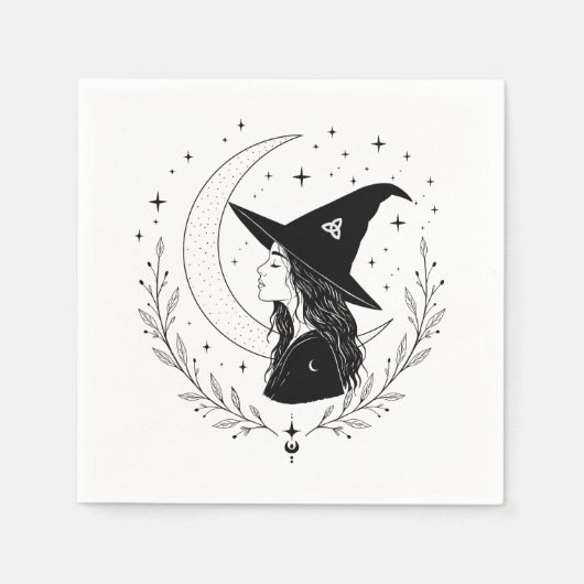 Serviette En Papier Bruja (Devant)