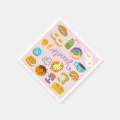 Serviette En Papier Brunch Squad (Coin)