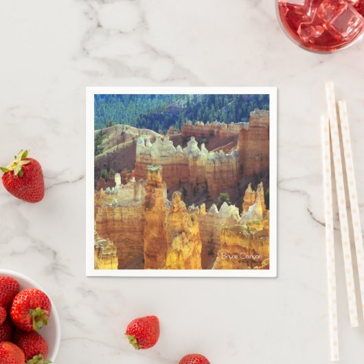 Serviette En Papier Bryce Canyon (En situation)