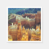 Serviette En Papier Bryce Canyon (Devant)