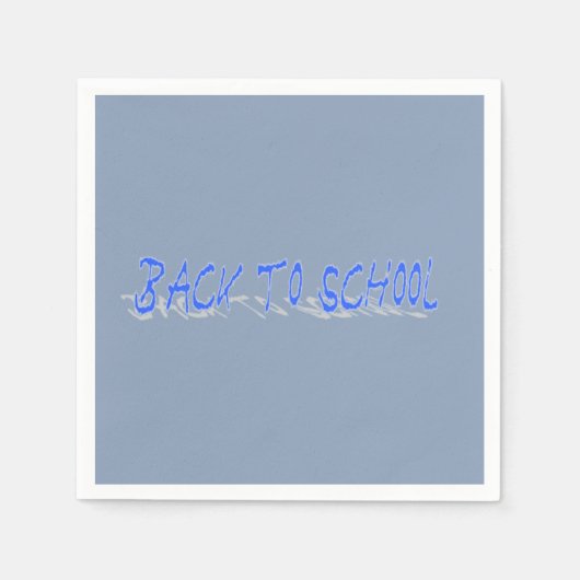 Serviette En Papier BTS bleu foncé (Devant)