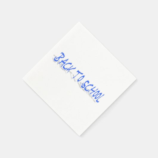 Serviette En Papier BTS bleu foncé (Coin)