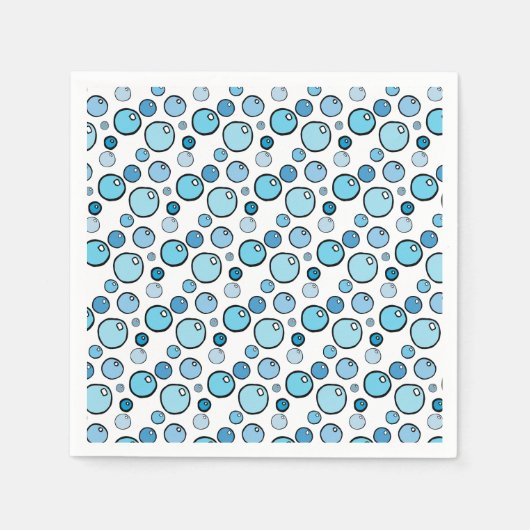 Serviette En Papier Bubbles (Devant)